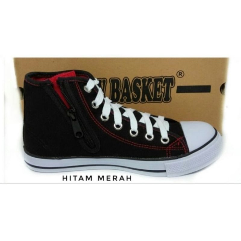 #sepatu sekolah new basket 338hc 31-42 TK SD SMP