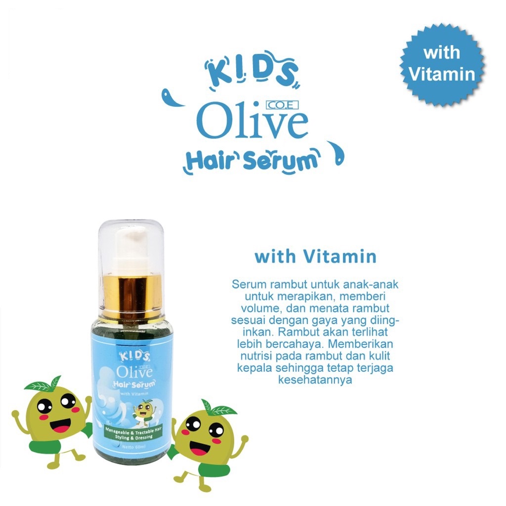 CO.E Olive Hair Treatment Shampoo Conditioner Tonic Shampo Serum Kids SYB (BPOM) (VH)