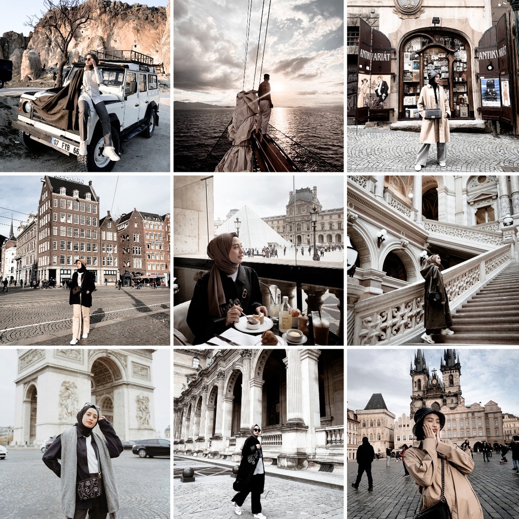 15 PRESET LIGHTROOM CINDER PREMIUM SELEBGRAM
