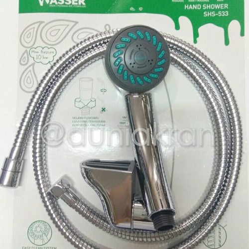 Shower Tangan Set Wasser SHS 533