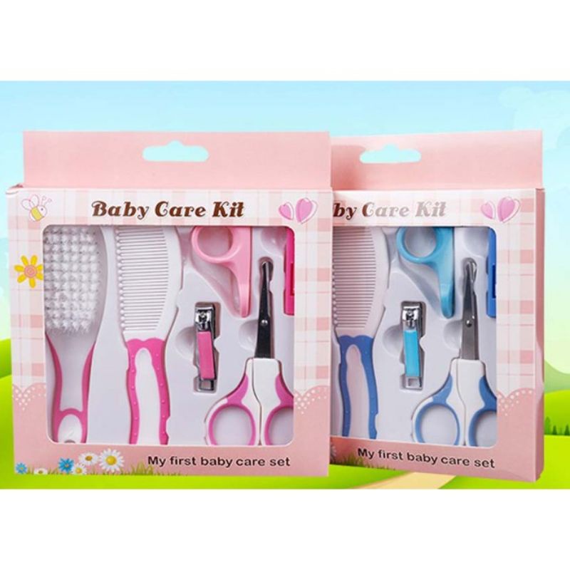 BABY CARE KIT 6 PCS DAN 10 PCS / gunting kuku bayi set / gunting kuku set