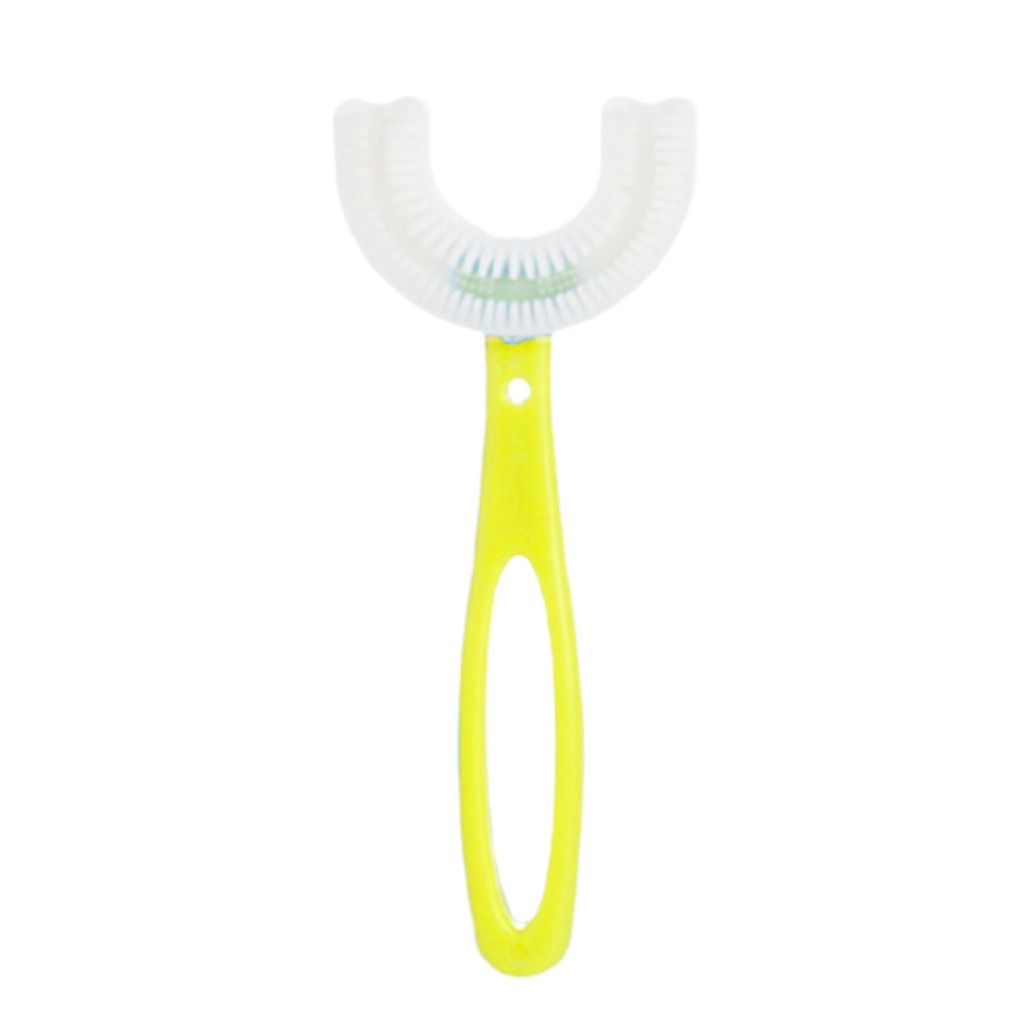 Sikat gigi silikon anak bentuk U tooth brush silikon anak and Toothpaste mousse//Pasta Gigi mousse