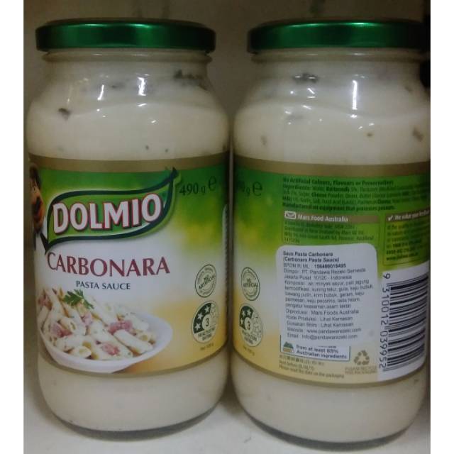 

Dolmio carbonara 490gr