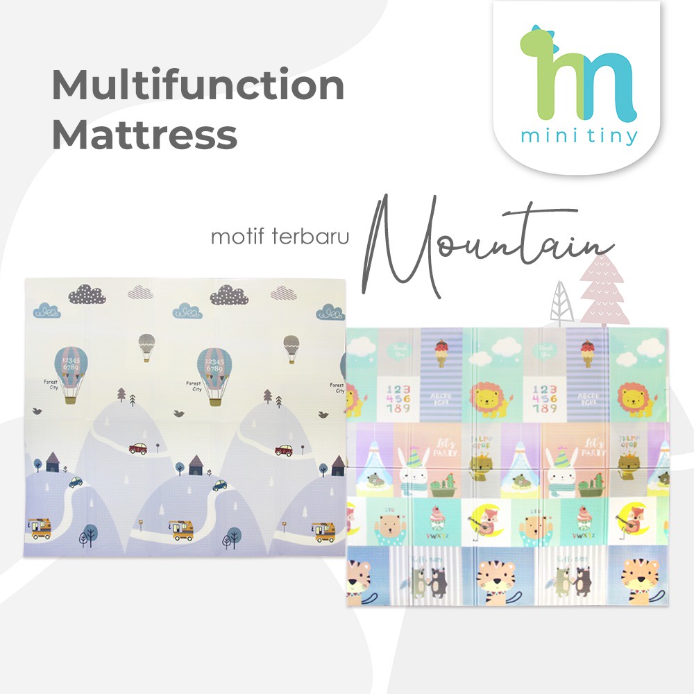 Castle - Minitiny Playmat 180x200 - Karpet Mini tiny Waterprof - Matras Bayi