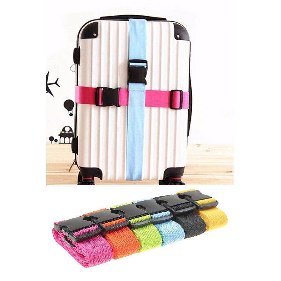 Serba Grosir Murah Luggage Strap Tali Pengikat Koper Penanda Belt Koper Tas Traveling