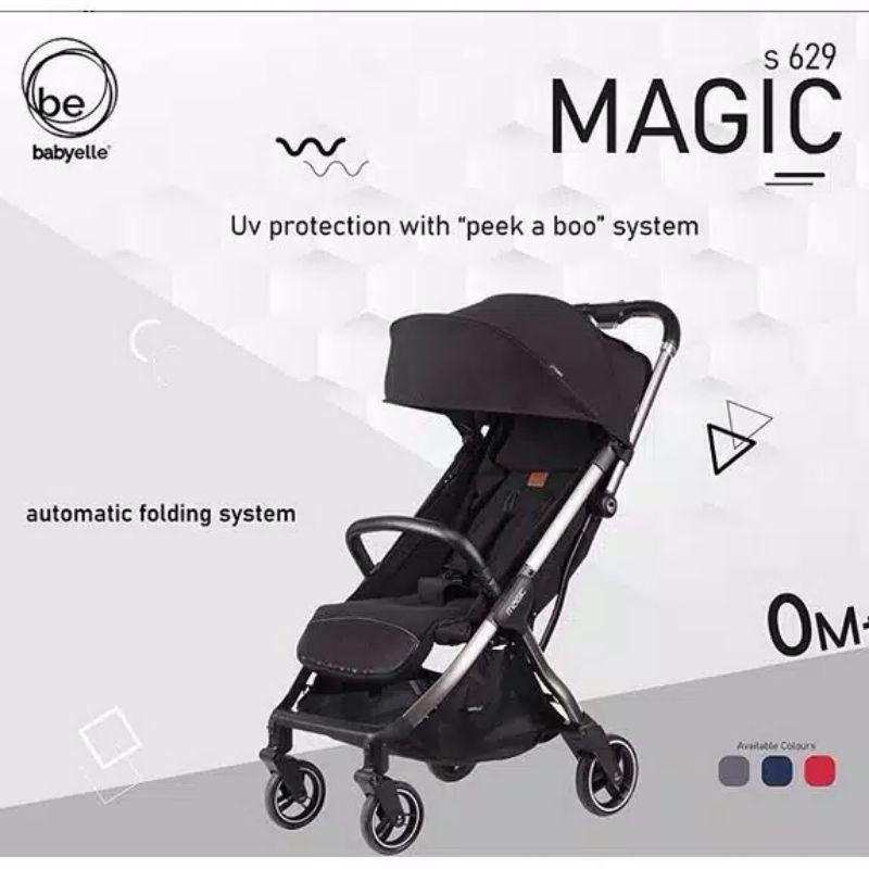 Stroller BabyElle S-719 Enzo Pro / Stroller Babyelle Magic S-629 / Kereta Bayi