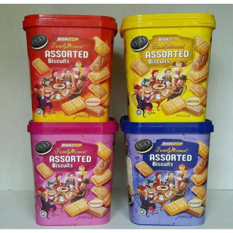 

Biskuit Lebaran - Biskitop Family Moment Assorted Biskuit 600 gram