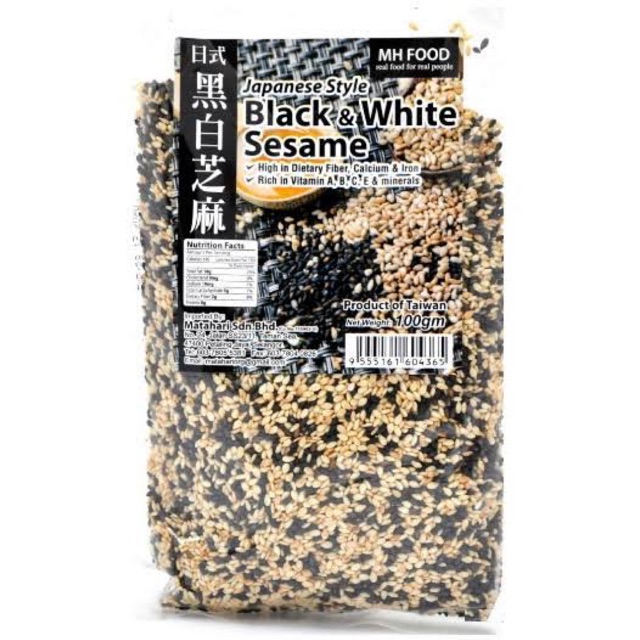 Japanese Style Black and White Sesame Seed 100gr