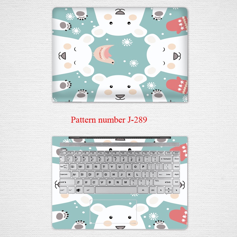 2 Pcs Stiker Pelindung Laptop Universal Motif Bunga Bahan VINYL Ukuran 12 13 14 15.6 Inci Pavilion 14S Victus 7 8 16-C 16-E 13-bet