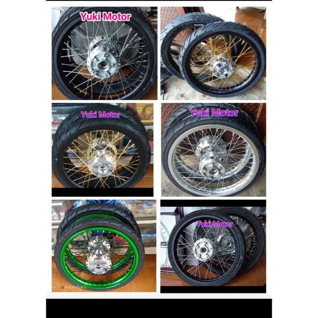 Velg Vixion new dan Vixion old plus ban