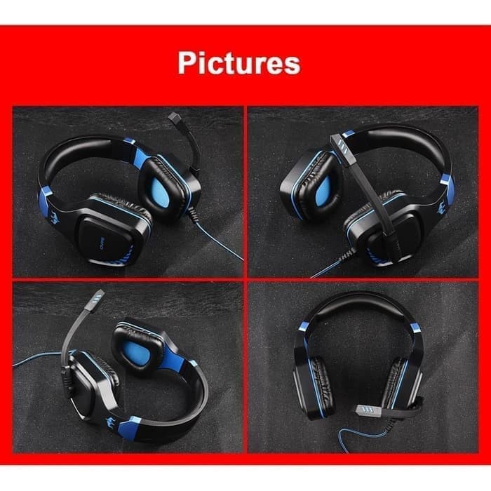 Headset Gaming OVLENG P8 3.5mm Wired Stereo Headphone - OVL-OV-P8 Original