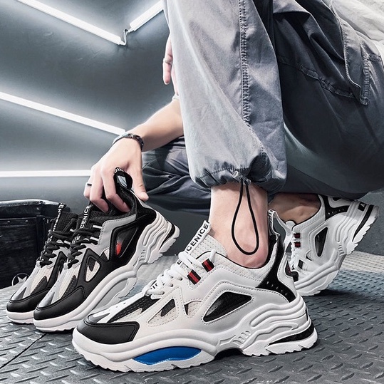 TBIG [COD] Sepatu Sneakers Pria DELTA Sepatu Import Murah Pria Sekolah Kuliah Kerja