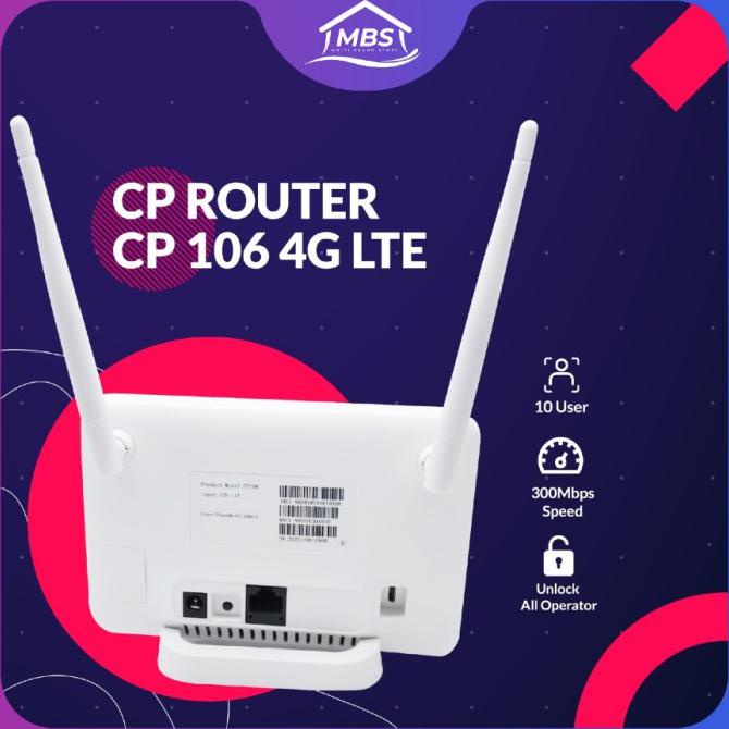 Eklusif Modem Router 4G Lte 300Mbps Unlock All Operator Fdd1800 Tdd2300 Mhz Murah
