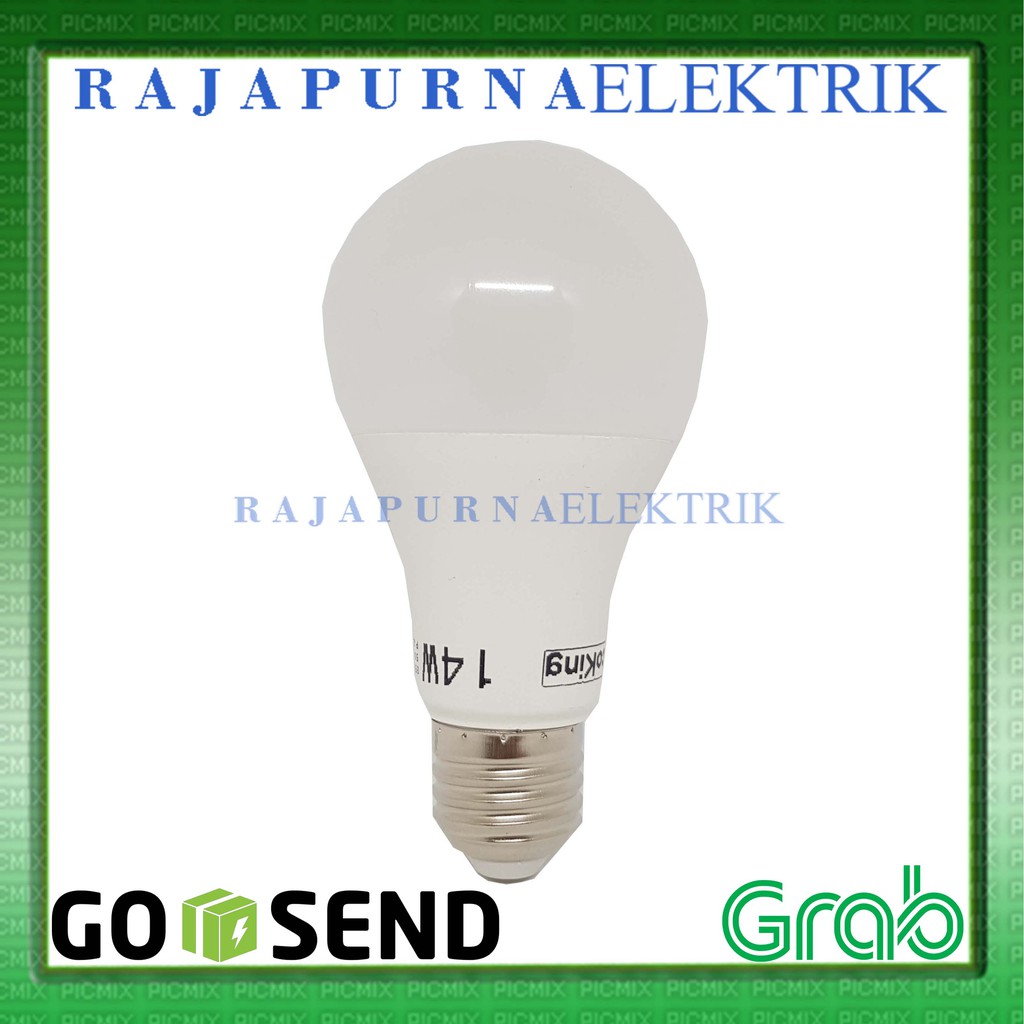 LAMPU LED 14W - 14 watt ECOKING SUPER TERANG - TAHAN LAMA (PAKET 10Pcs)