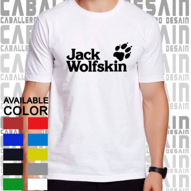 KAOS JACK WOLFSKIN I BAJU DISTRO JACK WOLFSKIN MURAH