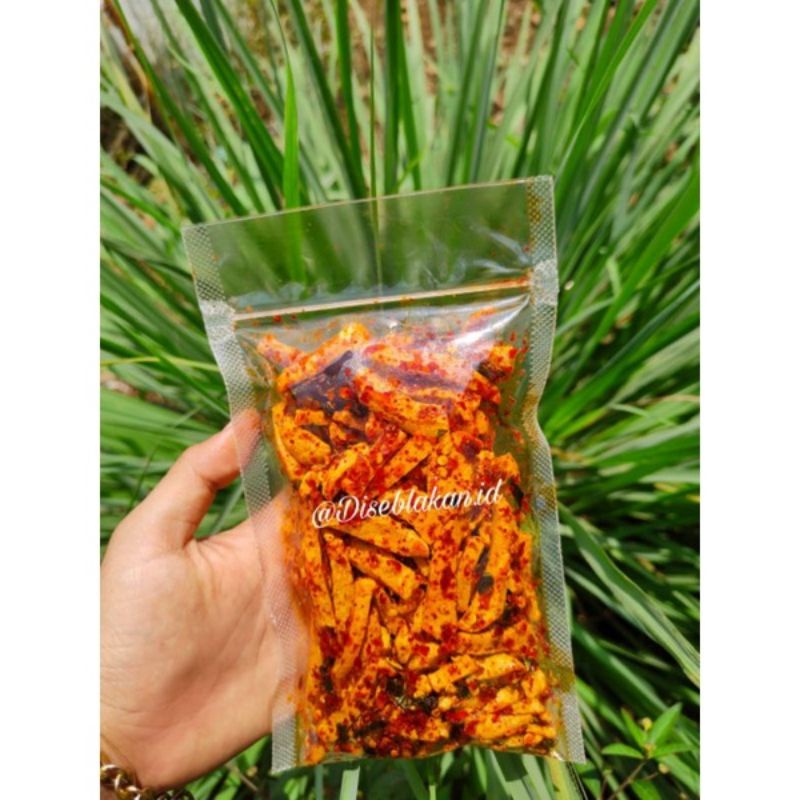 

Basreng pedas daun jeruk isi 80 gram