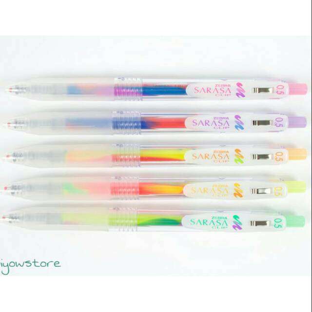 

Zebra Sarasa Clip Marble Pulpen Gel 0.5mm