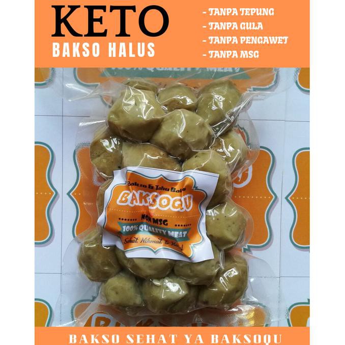

Dietin Terbaik- Tsse63Ts63- Bakso Halus Keto Baksoqu (Diet Ketogenic), Non Msg Dengan Bumbu Kuah