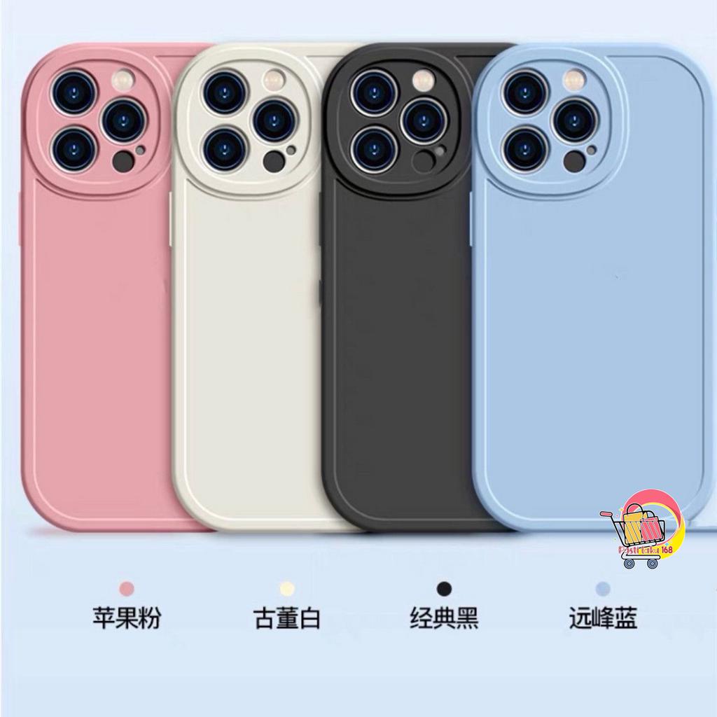 SOFTCASE CASE ORIGINAL OVAL BLACK FOR OPPO A17K PL3439