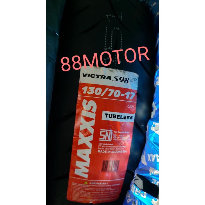 Ban Maxxis Victra 130/70-17 Tubeless, OFFLINE LEBIH MURAH
