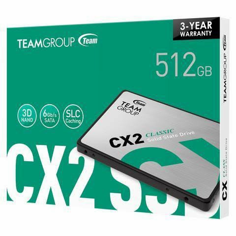 Team Group SSD 512GB CX2 Series 2.5&quot; SATA III