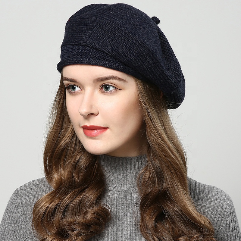 COD Topi Baret Winter Wanita, Topi Beret Baret Wanita, Topi Musim Dingin