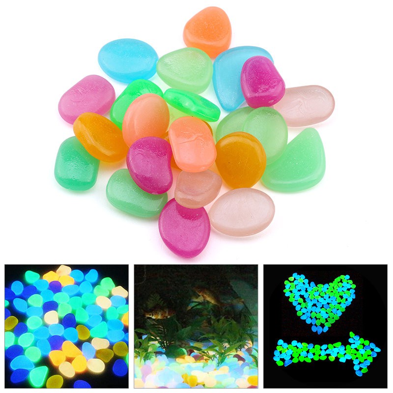 20mm-30mm resin tidak teratur batu Bercahaya Bersinar Dalam Gelap Beads batu mewah Untuk Membuat Perhiasan DIY 10 pcs / lot