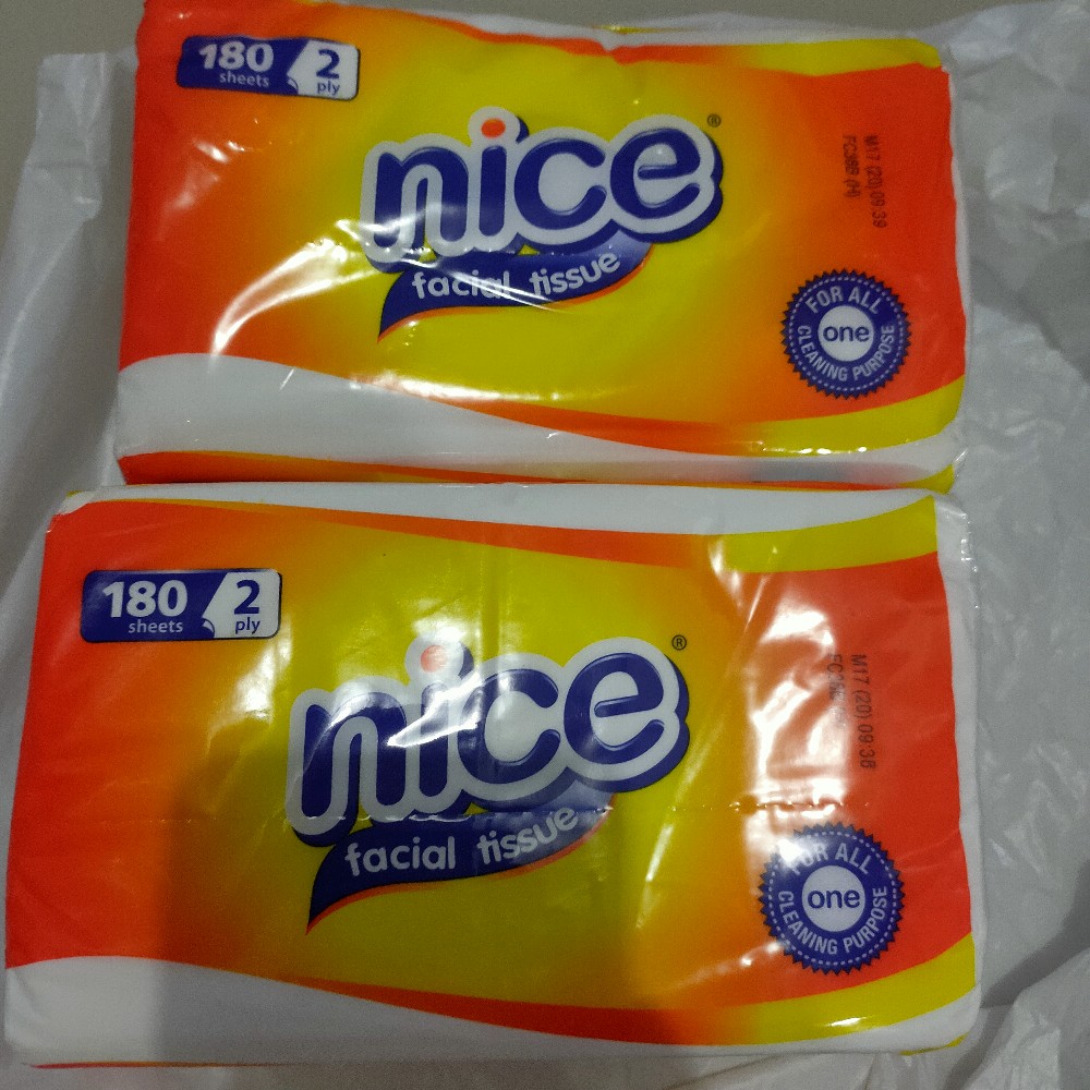 Tissu Nice Facial 180 Shett 2 Ply