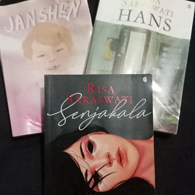 Preloved Novel Risa Saraswati Senjakala, Janshen, Hans