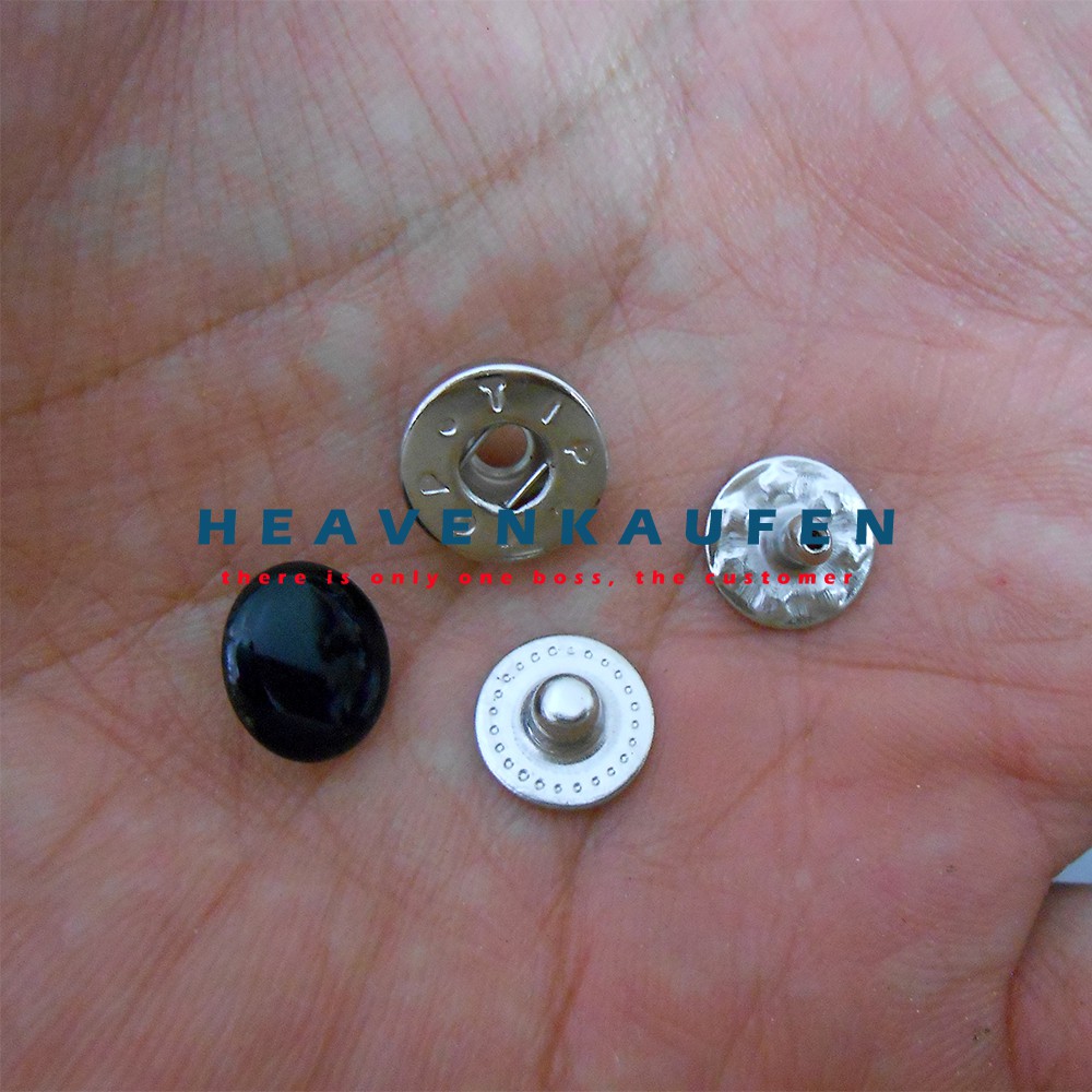 Kancing Jepret/Kancing Dompet Kancing Gelang (Snap Button) Kecil 9 mm