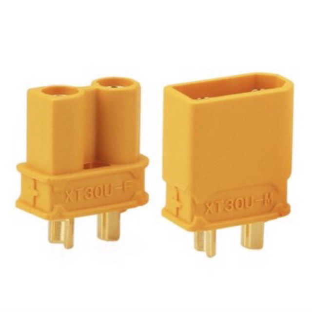Amass XT30U Connector Upgrade XT30 Plug For RC FPV Lipo Battery Quad