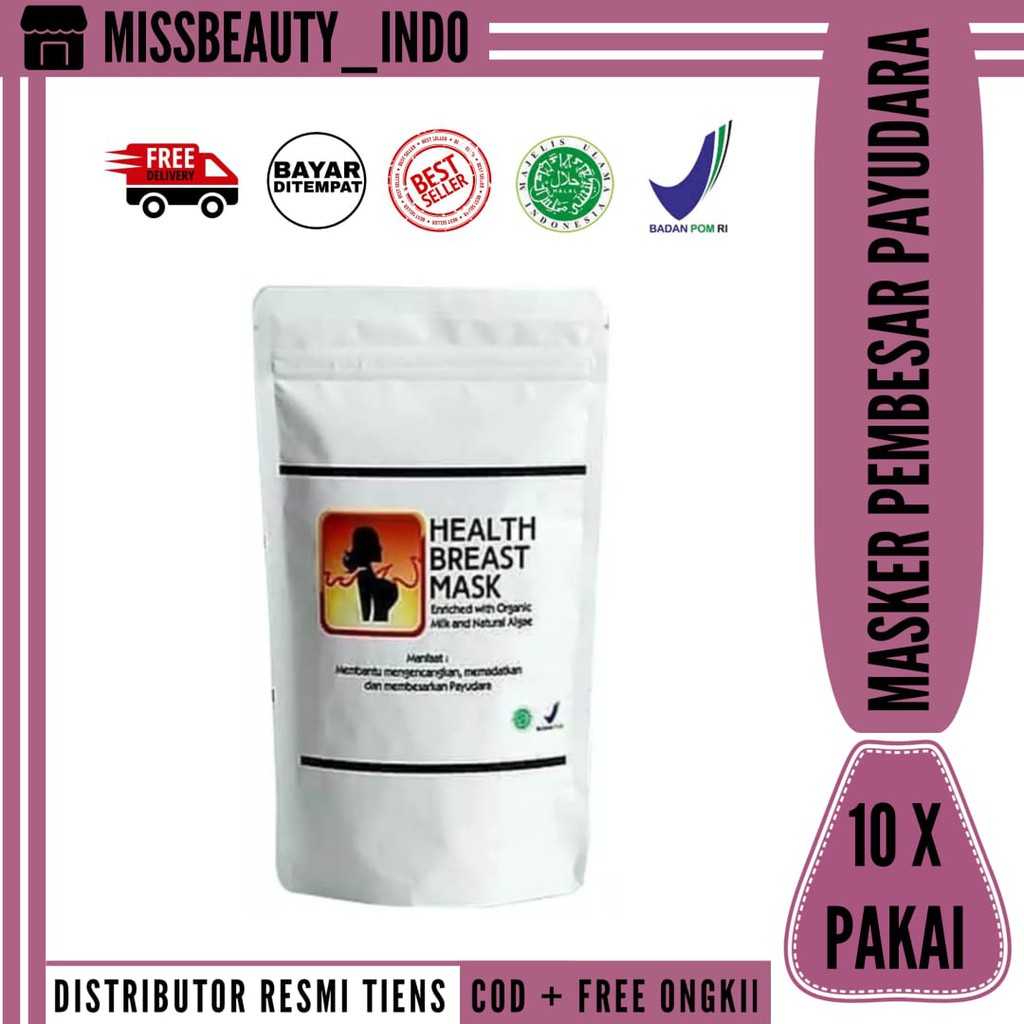pembesar Payudara Serum Payudara Health Breast Mask Masker Pembesar Payudara Herbal