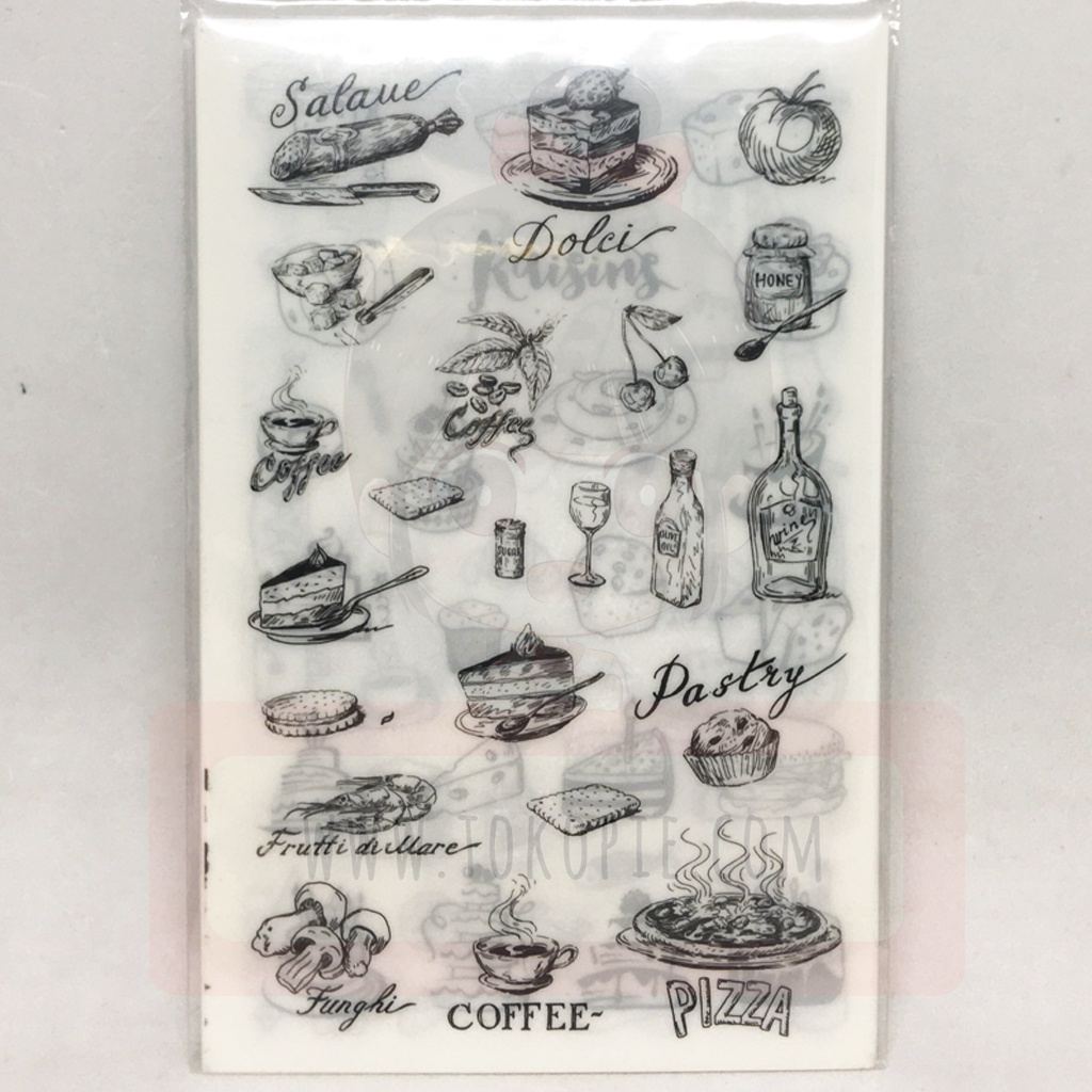 

Food Court Decorative Sticker