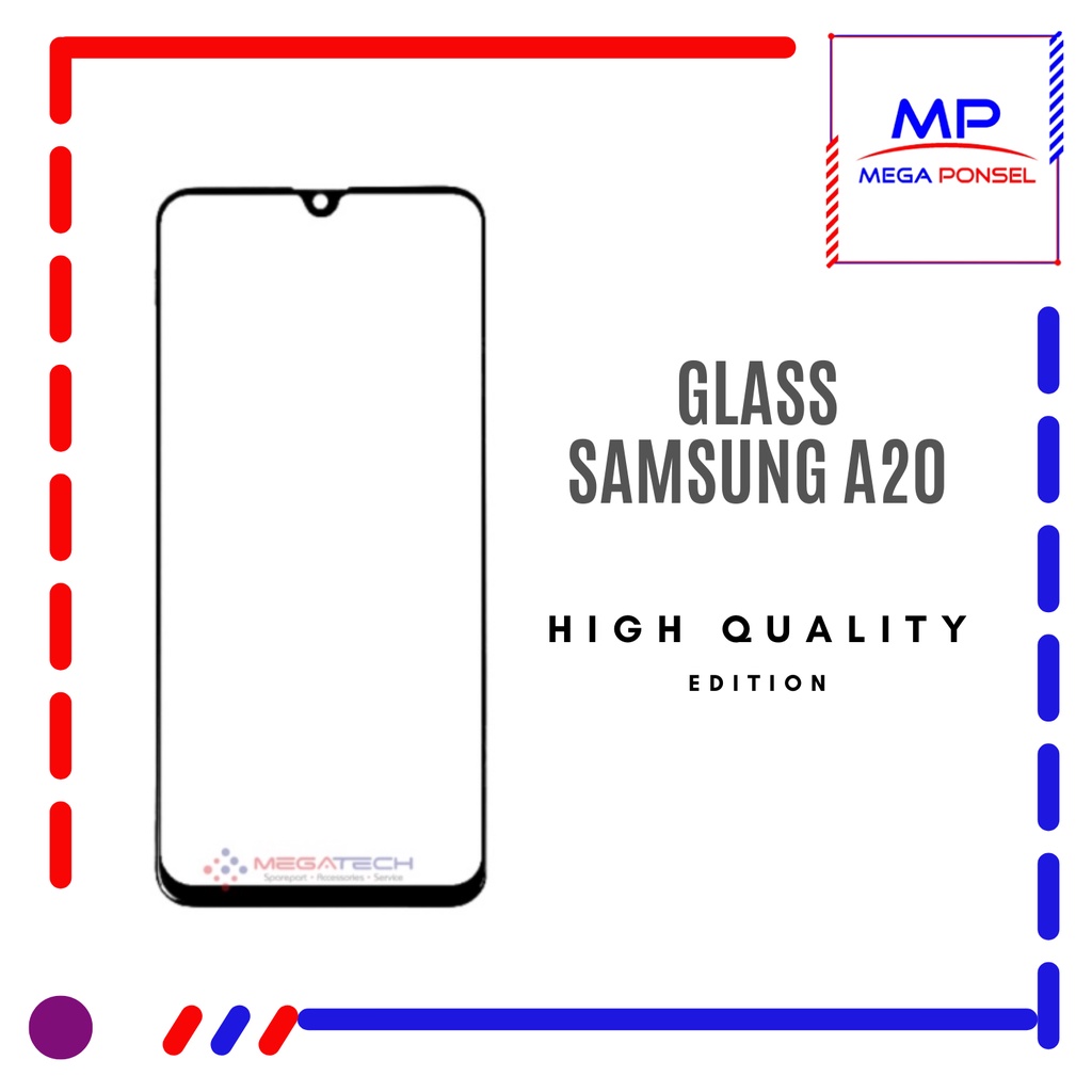 Glass Touchscreen Samsung A20