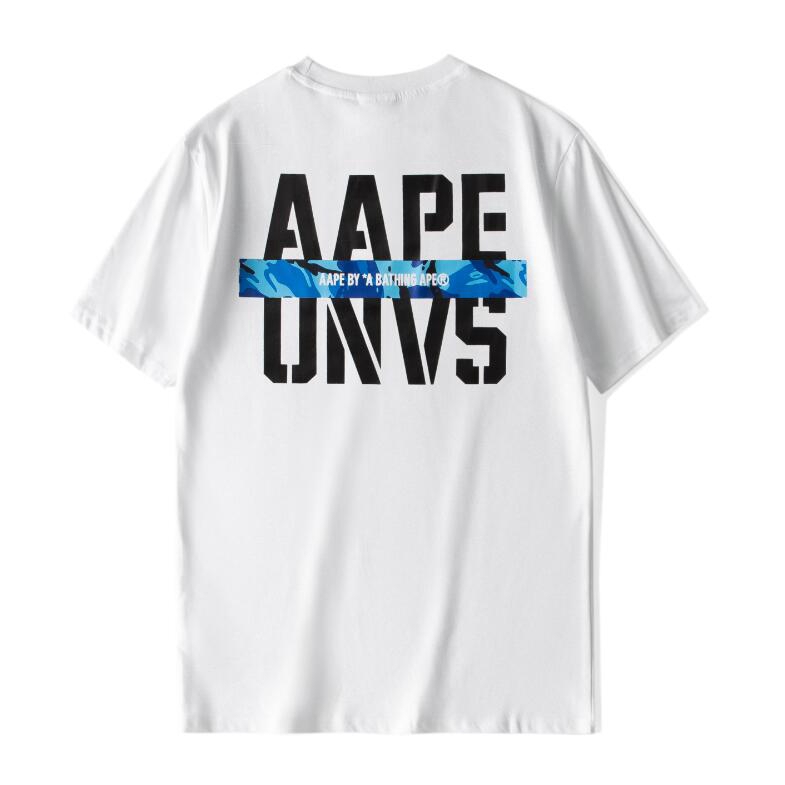 Kaos T Shirt Lengan Pendek dengan Motif Print Tulisan Aape Kaos T Shirt Lengan Pendek dengan Motif Print Tulisan Aape