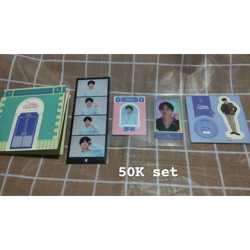Photostrip d day set taehyung festa d2 d3 d4 d5 d8