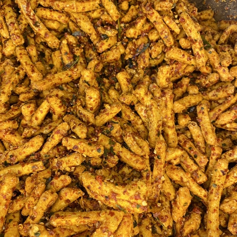 Basreng Viral pedas daun jeruk 1kg (Bakso goreng)-2