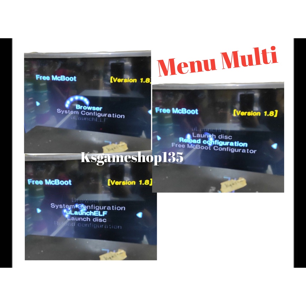 MC Memory Card Boot Multi 00 / MC Booting PS2 8MB