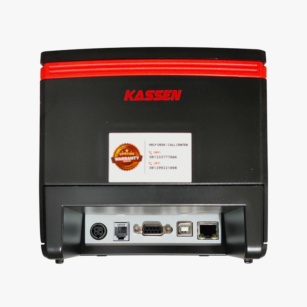 Kassen BTP3200 Printer Bluetooth Thermal 80mm Auto Cut USB Serial Ethernet (USE) LAN BT-P3200 Cetak Struk Kasir Thermal PPOB BTP 3200 Support RJ11 Autocutter