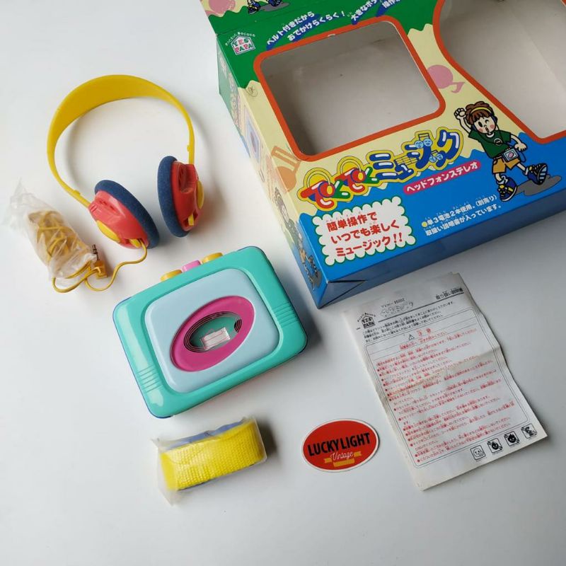 vintage cassette player ISHIKAWA JAPAN FULLSET walkman