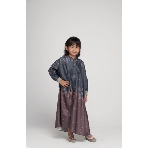 jastip ria miranda phasa kaftan raisin L anak girl raya collection 2022 [READY STOCK]
