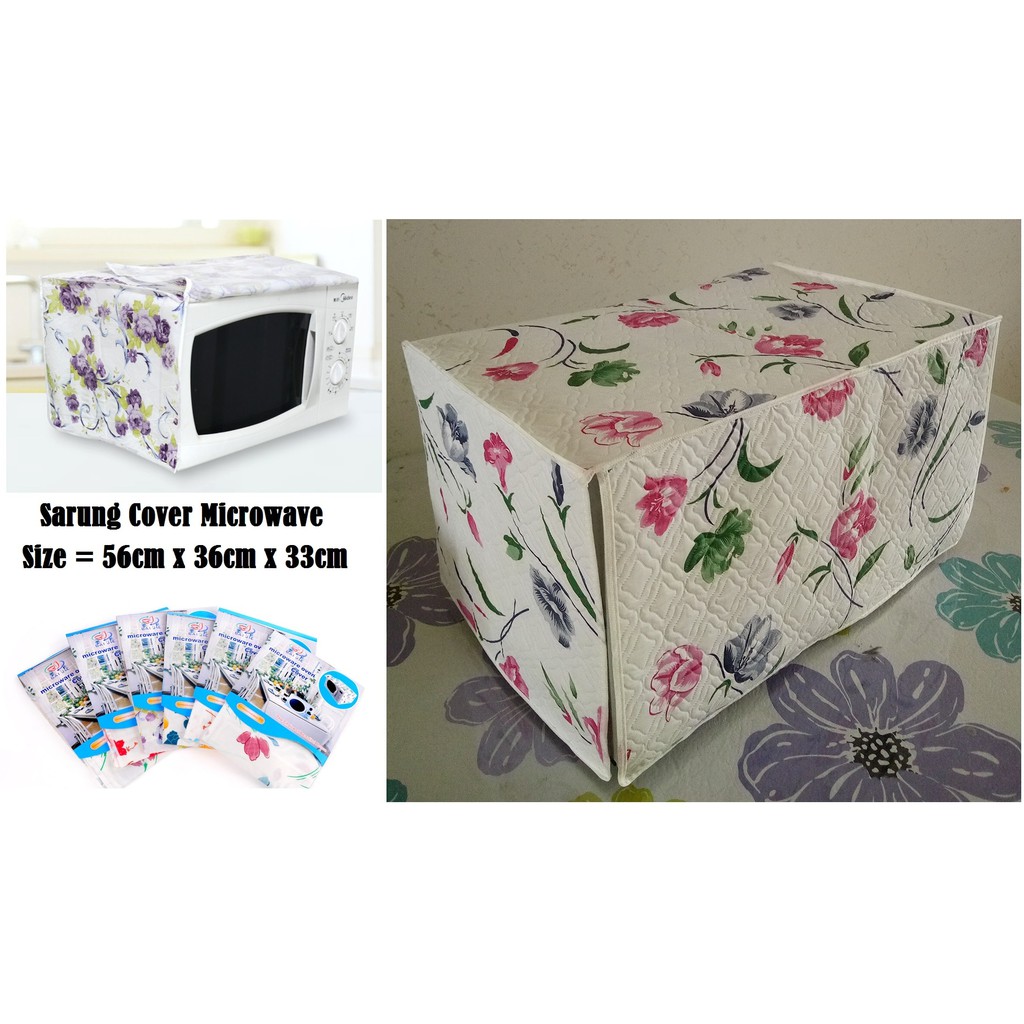 IKILOSHOP cover microwave motif peva penutup oven waterproff top cover pelindung