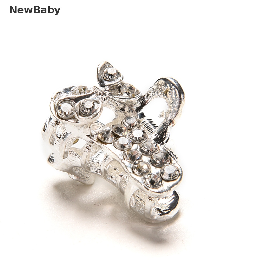 NewBaby Style New Crystal Flower Mini Hair Claw Clamp Hair Clip Hair Pin  ID
