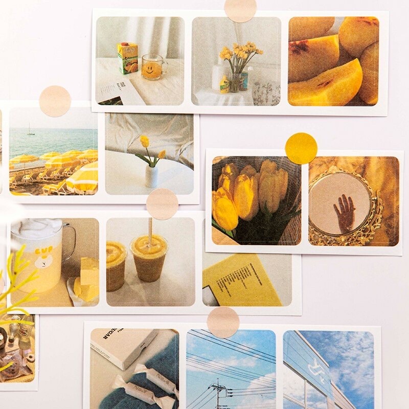 

Aesthetic Buku Sticker Pack Stiker Scrapbook Planner Isi 90 Pattern