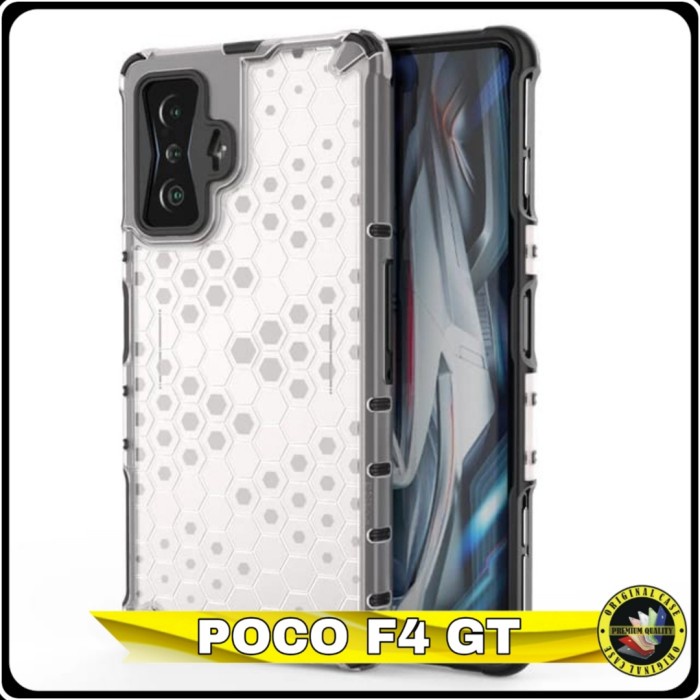Casing Xiaomi Poco F4 GT HardCase HoneyComb Shockproof Xiomi F4 GT