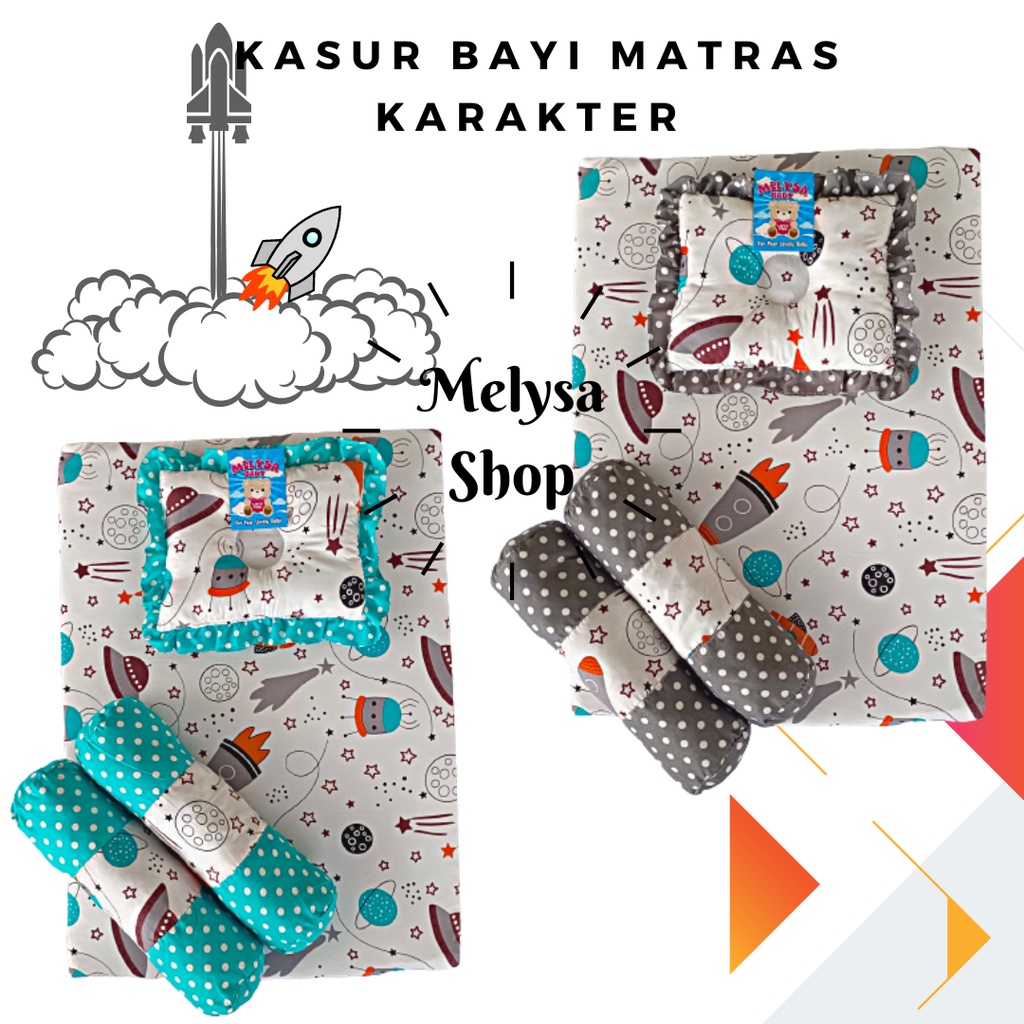 Kasur Bayi Matras Karakter Melysa Baby