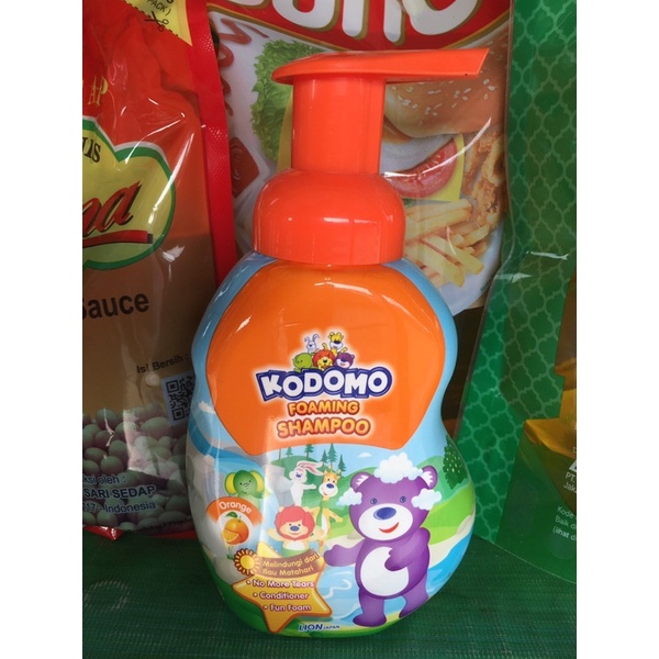 kodomo foaming shampoo