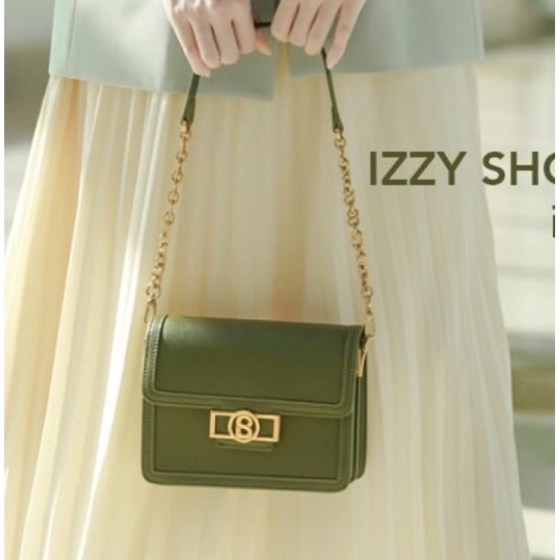 Tas Izzy Shoulder Bag Dark Green