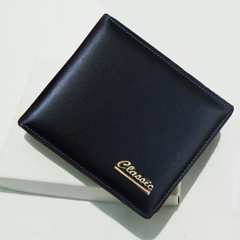 Promo!! Discount DOMPET PRIA MURAH MAHIKA SERIES ORI MY QEENA BY KIRANA STUFF Te nge MU TERLARIS A5H-CLASSIC HITAM