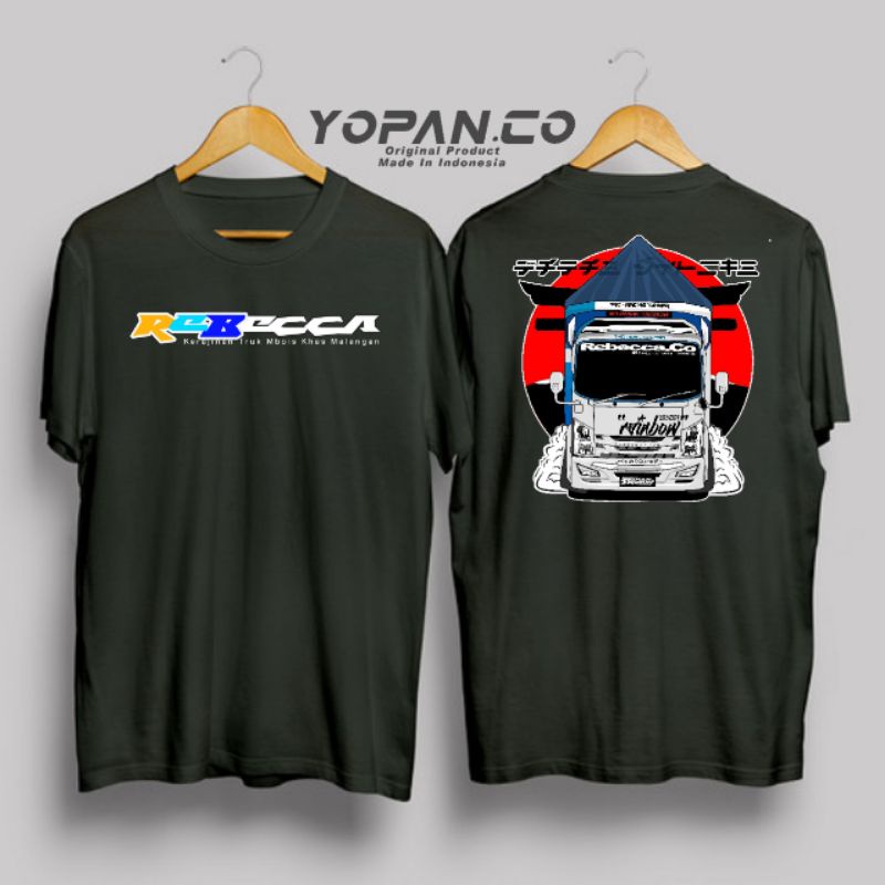 kaos truk Rebecca rainboww